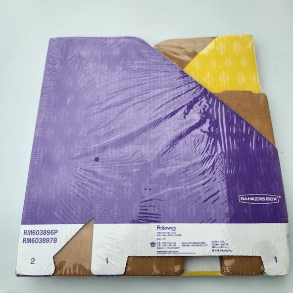 NEW 6 Pack Bankers Box 4" magazine Files Organizer Organization Office Classroom - Picture 10 of 14